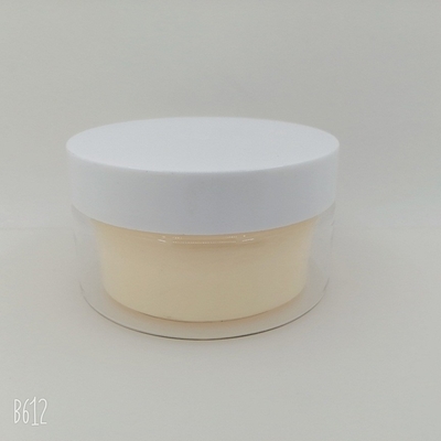 PET Plastic Cream Bottles , Eco Friendly Cream Jar With Lid 130g 150g Capacity