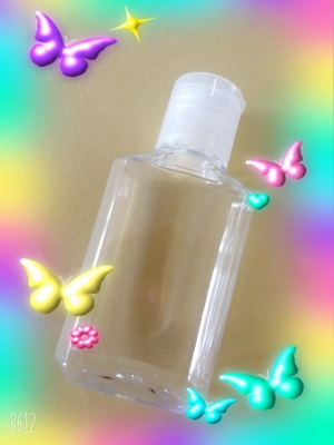 60ml Small Hand Sanitizer Bottle With Disc Cap ISO Certificate