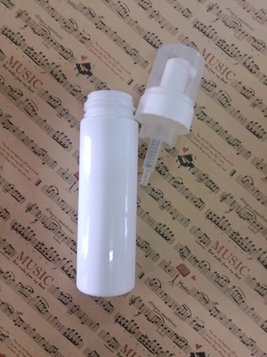 Cosmetic 30ml Foam Pump Bottle 50ml , 80ml PET Foaming Bottle