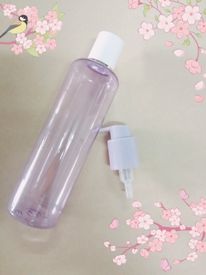 Screen Printing 200Ml Empty Plastic Bottles Transparent  ODM Available