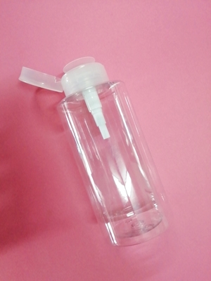 Eco Friendly Nail Polish Remover Pump Bottle PET Material CE ISO Certified