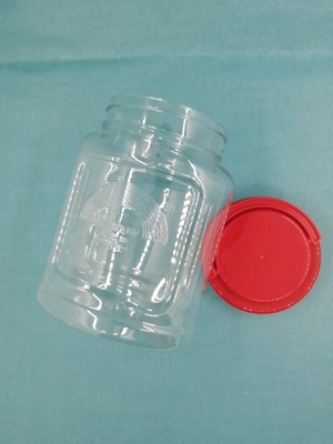 Screen Printing Food Grade Plastic Bottle PET Material For Dry Fruits ODM
