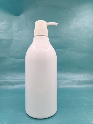 OEM ODM Large Shampoo Bottles , Round Plastic Shower Gel Bottles