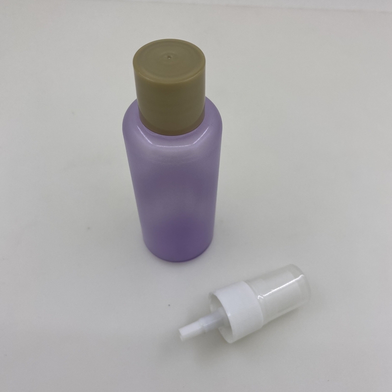 Round Shape Plastic Spray Pump Bottle 80ml 100ml 120ml Capacity