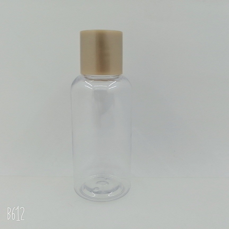 OEM Mini Hand Sanitizer Bottles , PET Clear Plastic Bottles 7.9cm Size