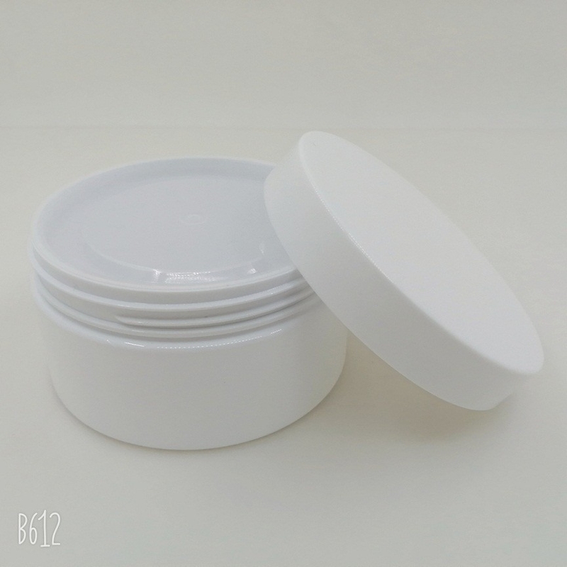 Durable Cream Jar Cosmetic , Plastic Jar 250g For Lotion OEM