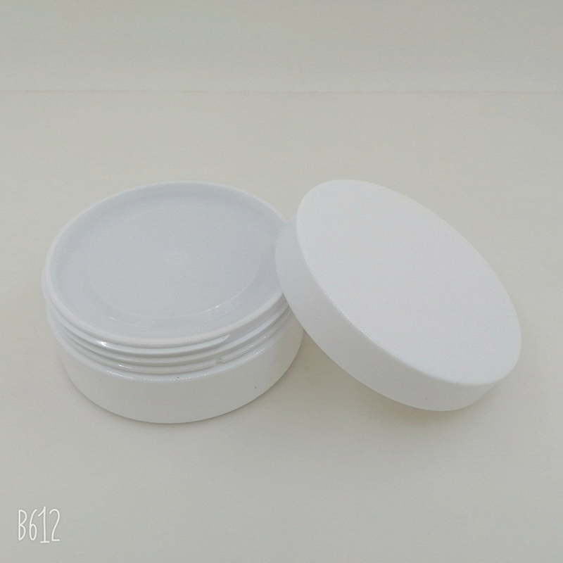 50g Eco Friendly Cream Jar , Screw Cap Thick Wall Plastic Jars