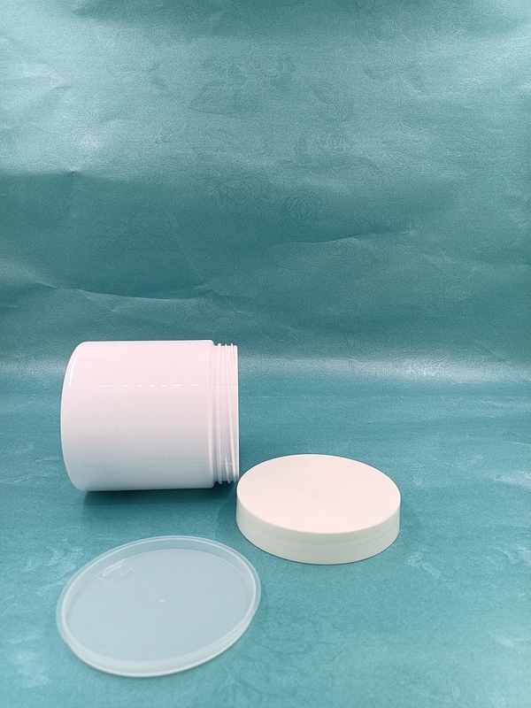 PET White Eco Friendly Cream Jar , 200g Cream Jar For Body Lotion ODM