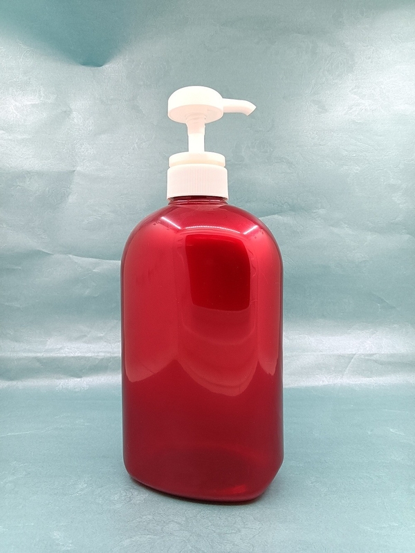 Round Refillable Shampoo And Conditioner Bottles With Pump 200ml