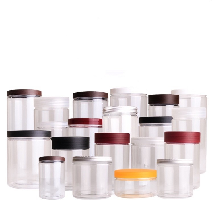 300ml Plastic Food Storage Jars With Lids 10oz For Honey Packaging OEM
